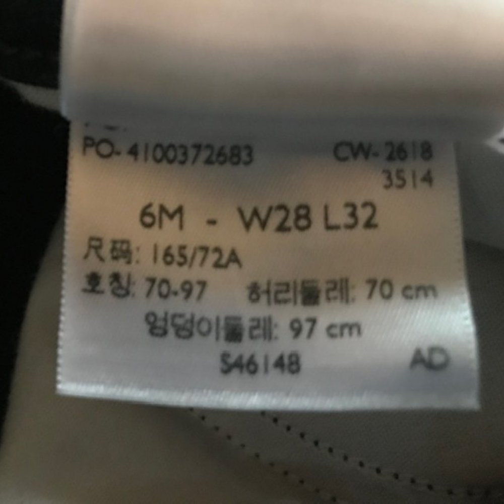 Levis 505 Straight 28x32 6M Dark Green - Picture 4 of 4